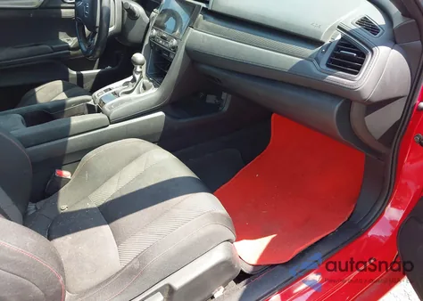 2017 Honda Civic Si z USA, uszkodzony, nr VIN 2HGFC3A5XHH750852